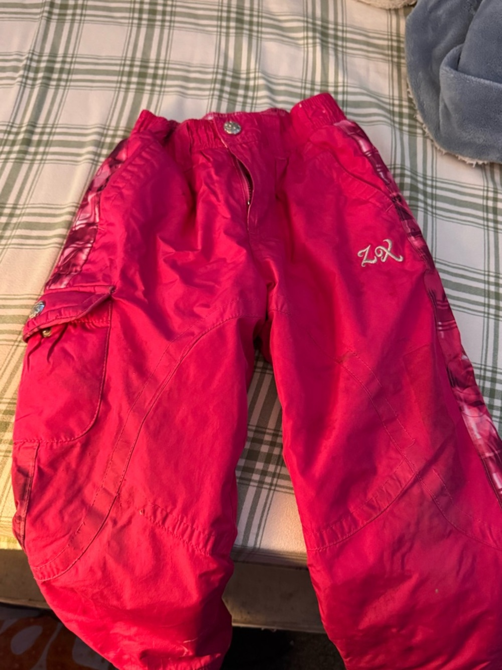 ZeroXposur Hot Pink Girls' Cargo Snow Pants